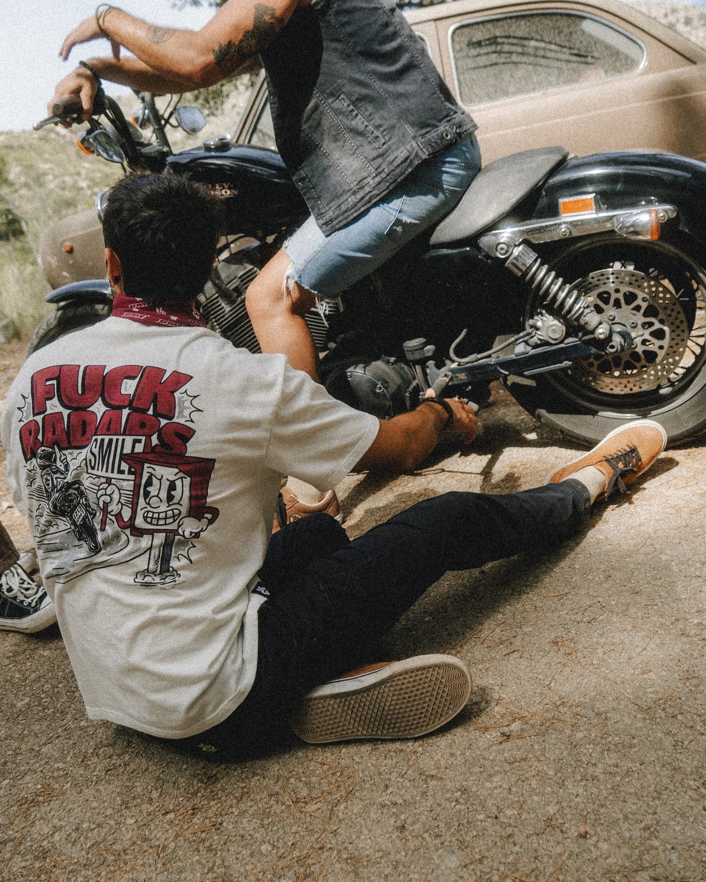 T-SHIRT 'FUCK RADARS'