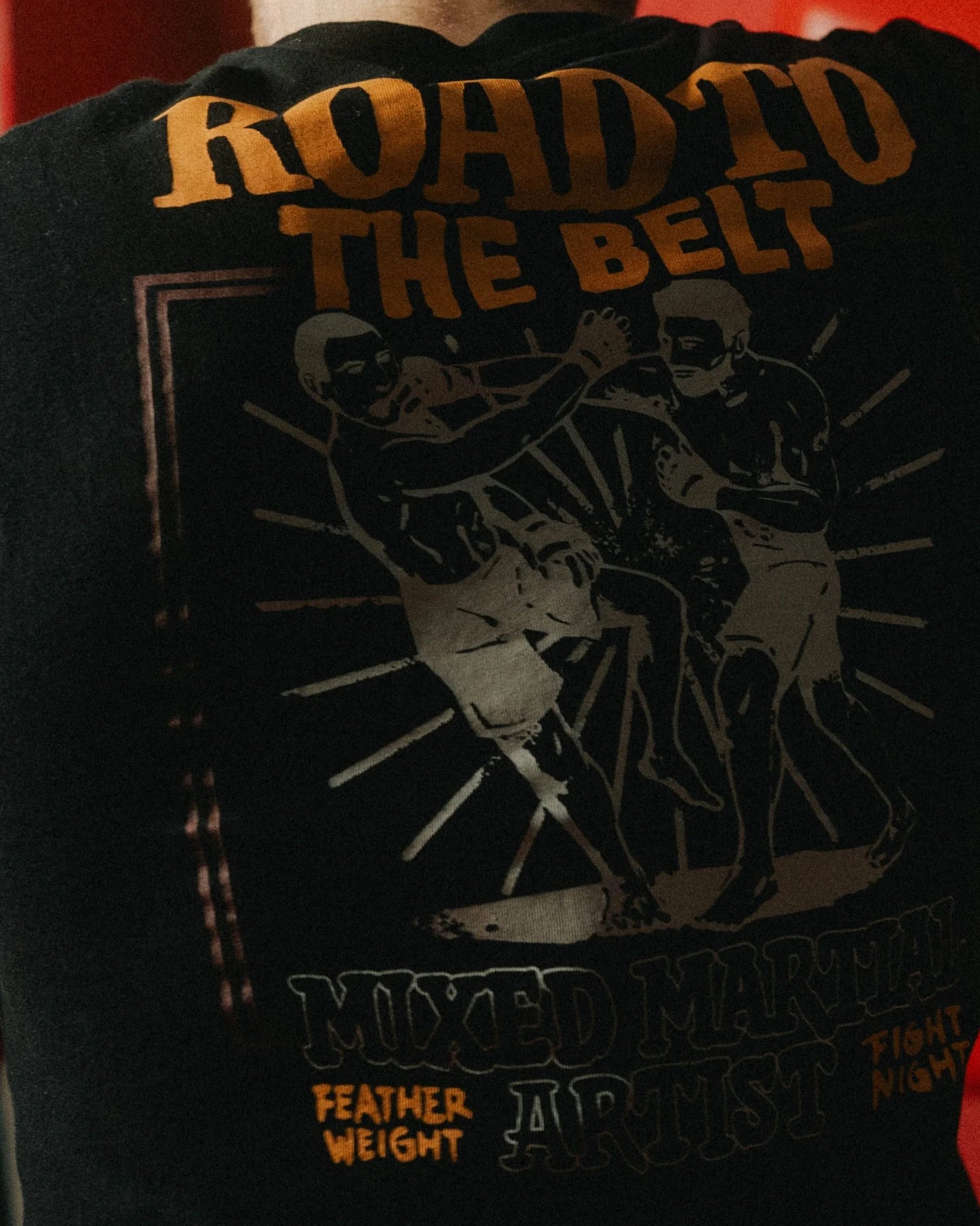 CAMISETA SIN MANGAS 'ROAD TO THE BELT'