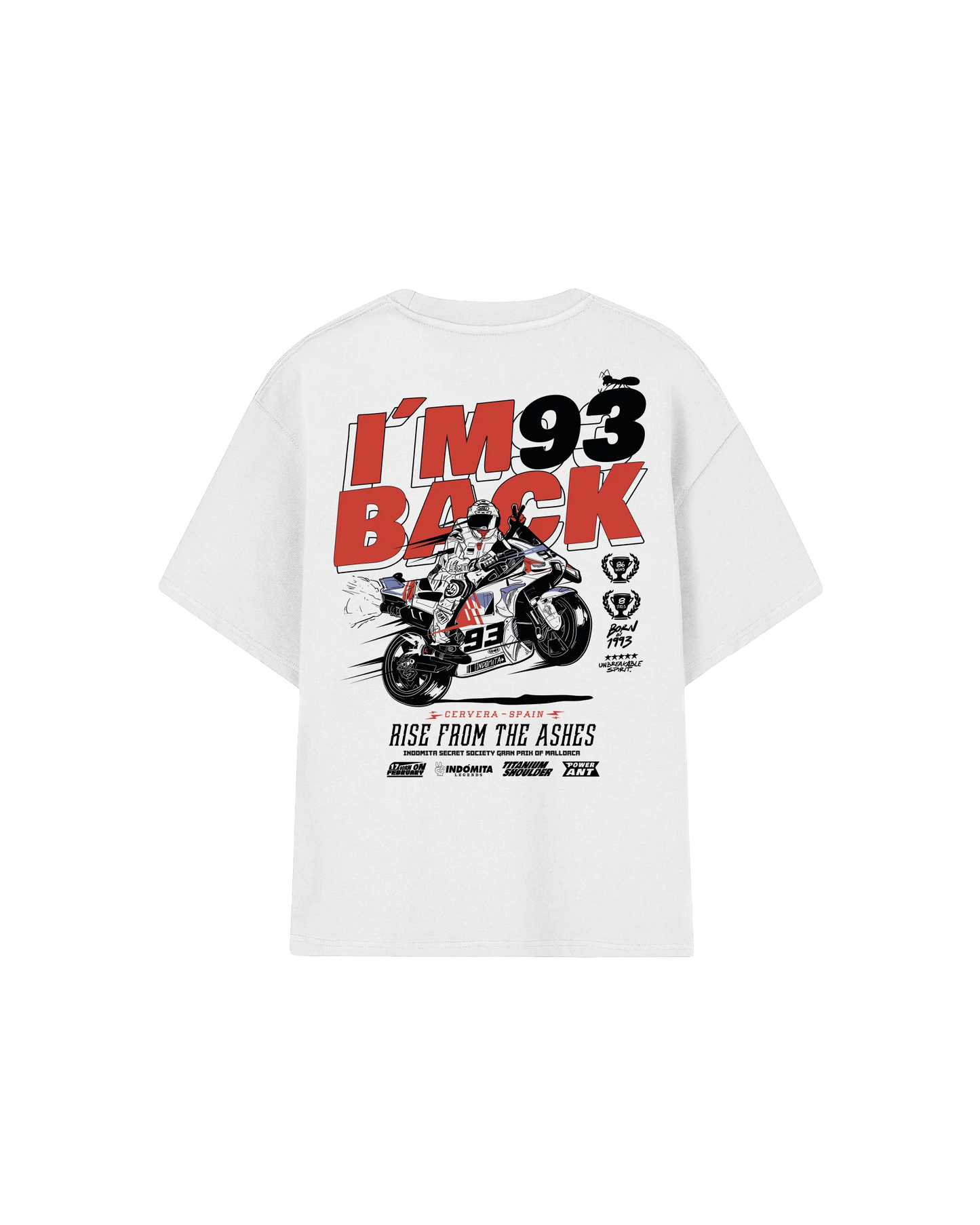 T-SHIRT 'I AM BACK 93'