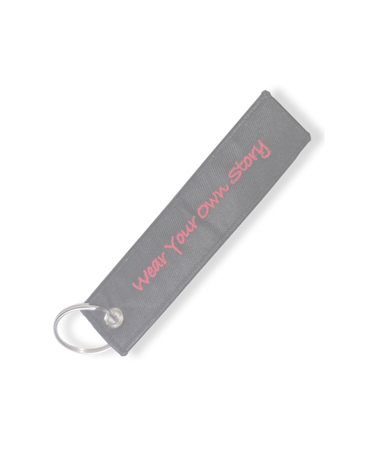 'WEAR YOUR OWN STORY' KEY RING