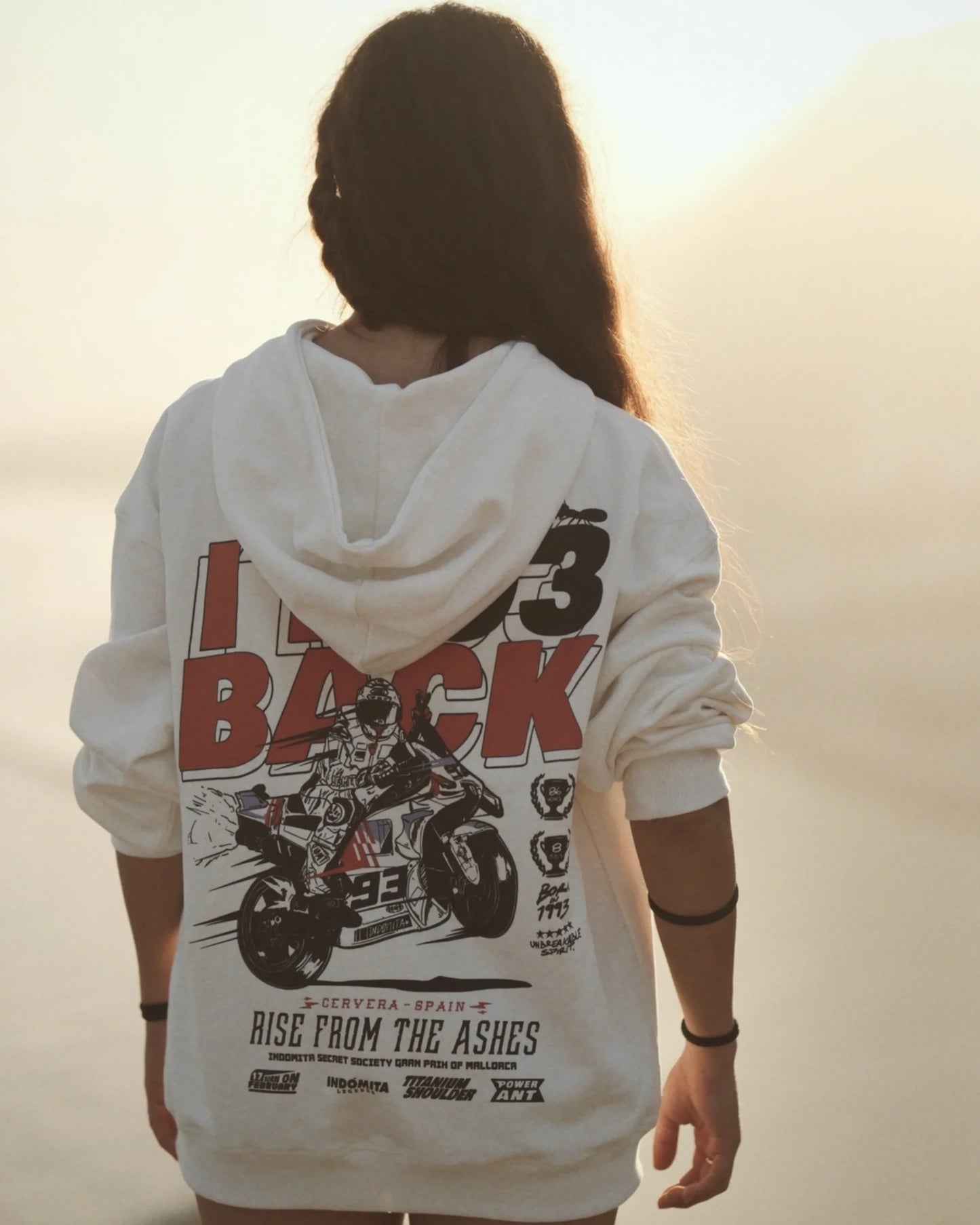 HOODIE 'I AM BACK 93'